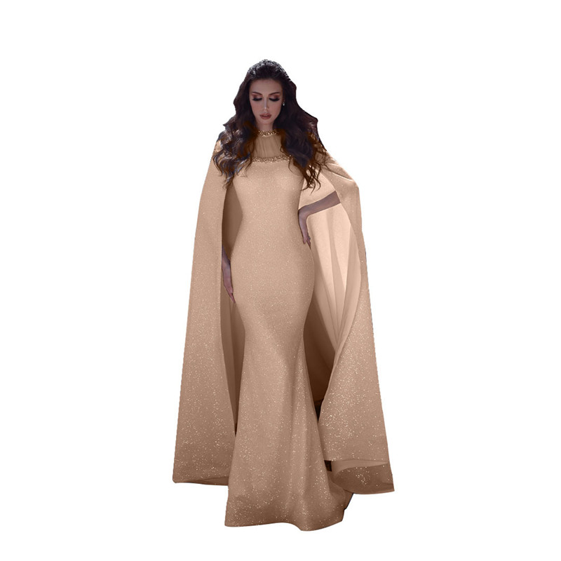 Women Fish Tail Skirt  Queen Style Dress Lady Evening Dress Elegant Party Dress Lady Concert Dress