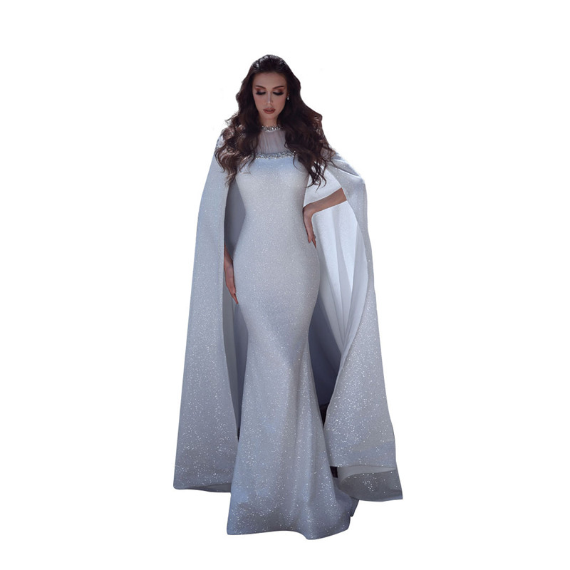 Women Fish Tail Skirt  Queen Style Dress Lady Evening Dress Elegant Party Dress Lady Concert Dress