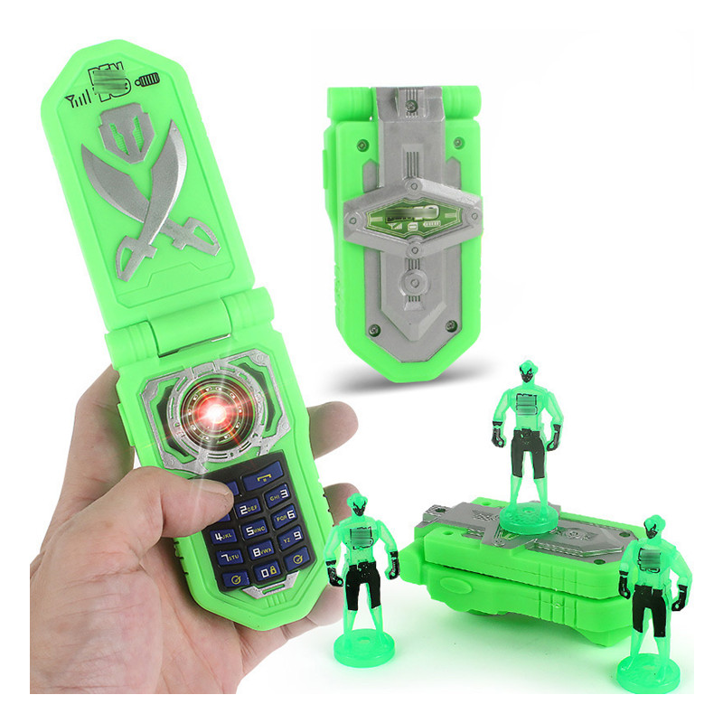 Creative Cool Cartoon Character Children's Toy Projection Watch Mobile Phone Model Toy Watch