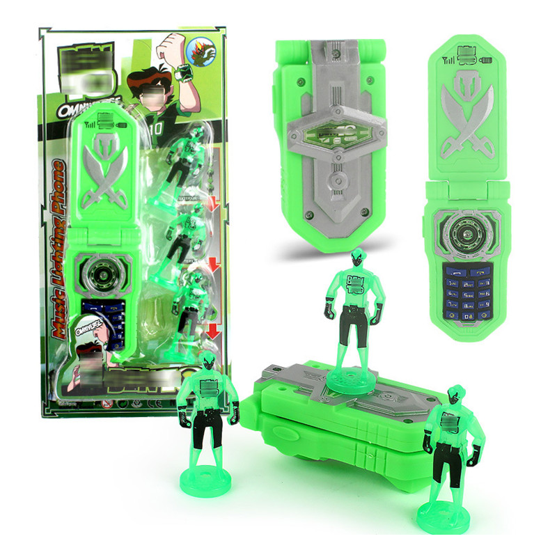 Creative Cool Cartoon Character Children's Toy Projection Watch Mobile Phone Model Toy Watch