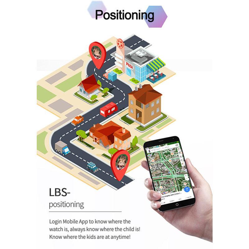 Multifunctional Children's Smart Watch Touch Screen Camera Call Positioning Children's Smart Watch