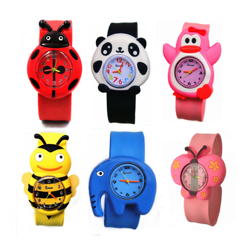 Watch Toys Lovely Animal Kids Cartoon Watch Girls Boys Rubber Toys watch