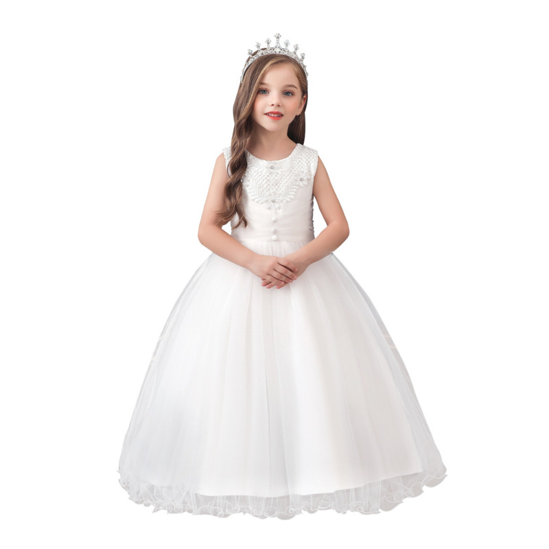 Kids Flower Girls Wedding Dress For Girl Party Dresses Princess Summer Children Princess Dress