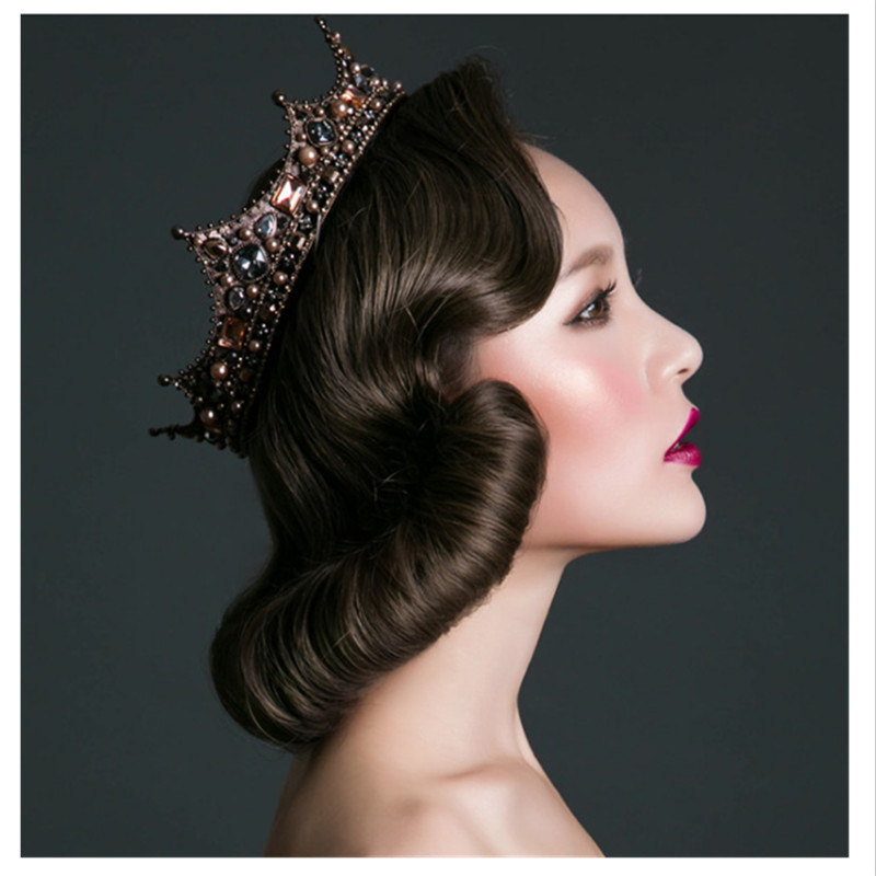 Luxury Bridal Crown Rhinestone Crystal Bride Crown Wedding Jewelry