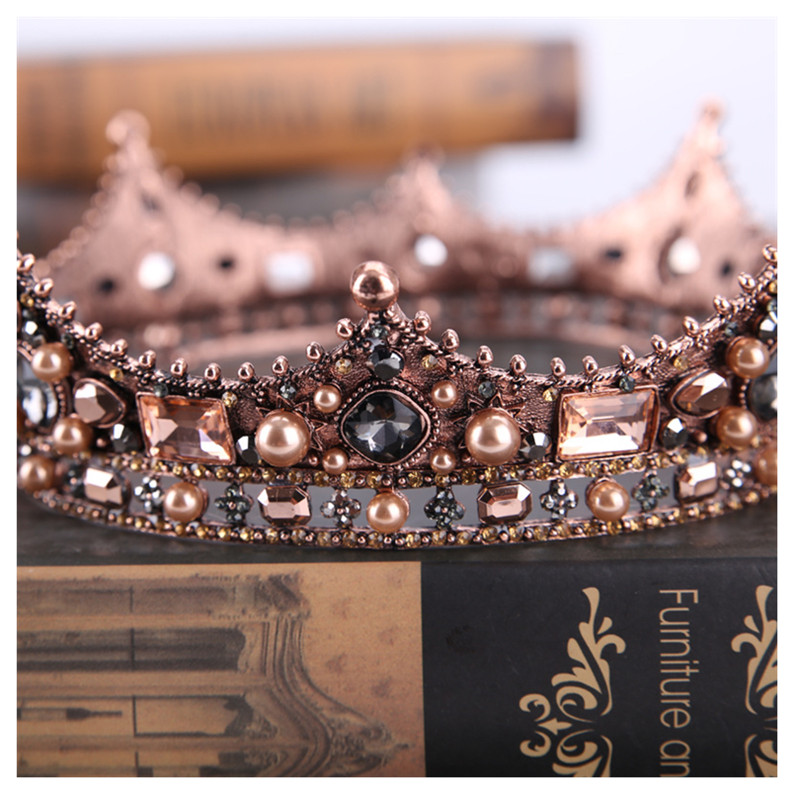 Luxury Bridal Crown Rhinestone Crystal Bride Crown Wedding Jewelry
