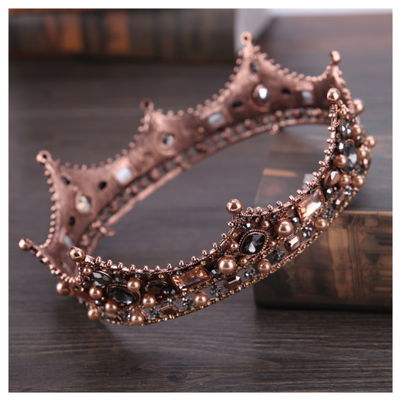 Luxury Bridal Crown Rhinestone Crystal Bride Crown Wedding Jewelry