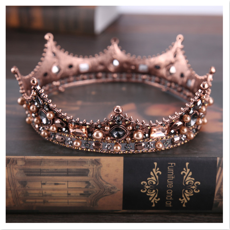 Luxury Bridal Crown Rhinestone Crystal Bride Crown Wedding Jewelry