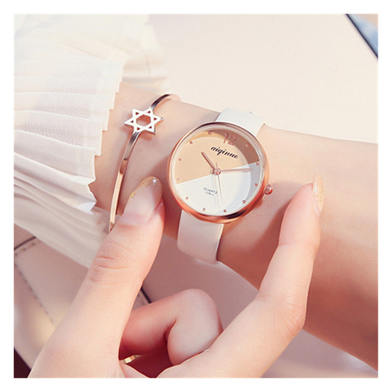 Fashion Simple Quartz Watch Women Wrist Watches Ladies Wristwatch Clock Quartz-watch