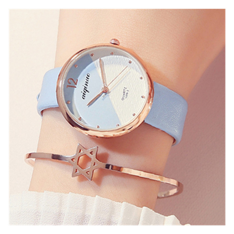 Fashion Simple Quartz Watch Women Wrist Watches Ladies Wristwatch Clock Quartz-watch