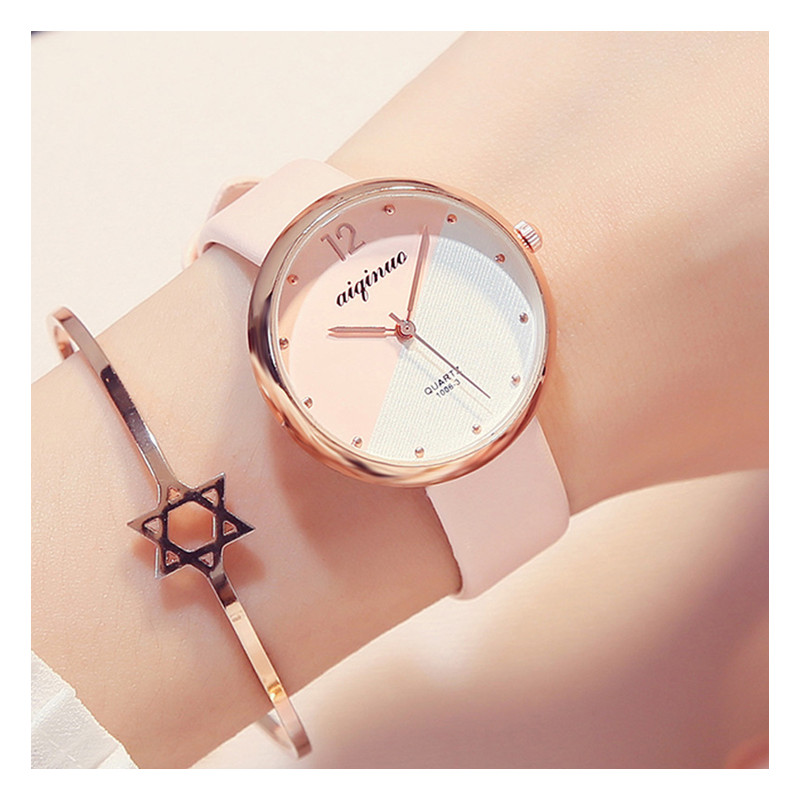 Fashion Simple Quartz Watch Women Wrist Watches Ladies Wristwatch Clock Quartz-watch