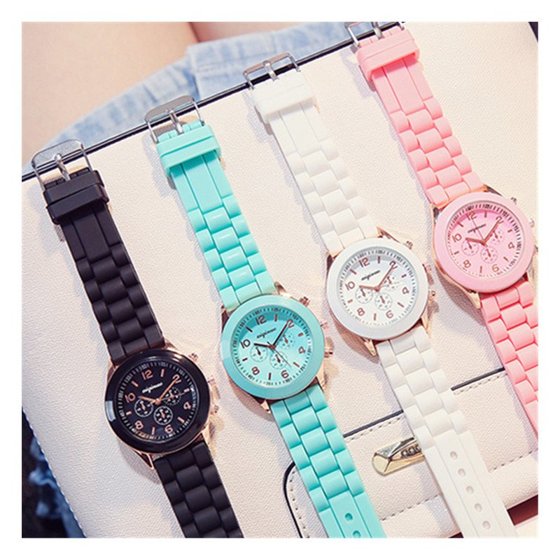 New Silicone Women Sports Leisure Time Watches Outdoor Sport Watch Boy Girl Wristwatch