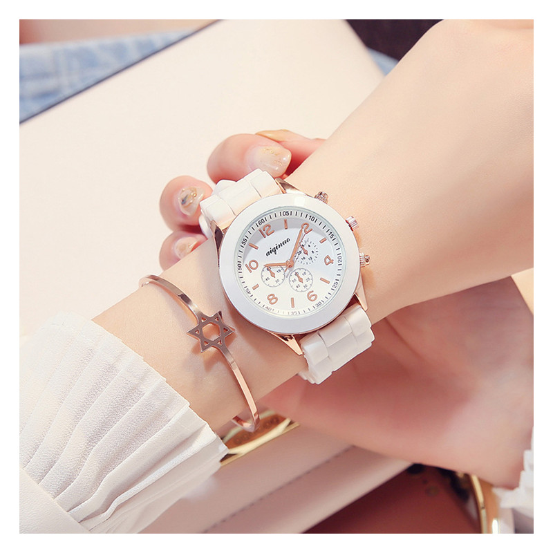 New Silicone Women Sports Leisure Time Watches Outdoor Sport Watch Boy Girl Wristwatch