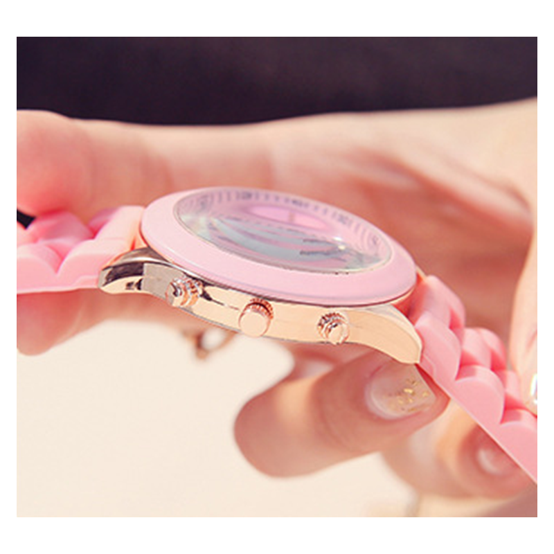 New Silicone Women Sports Leisure Time Watches Outdoor Sport Watch Boy Girl Wristwatch