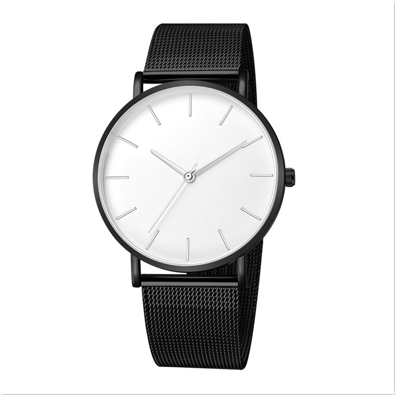 2019 Men&apos;s Fashion Watch Top Brand Luxury Business Man Watch Sports Watch Metal Belt