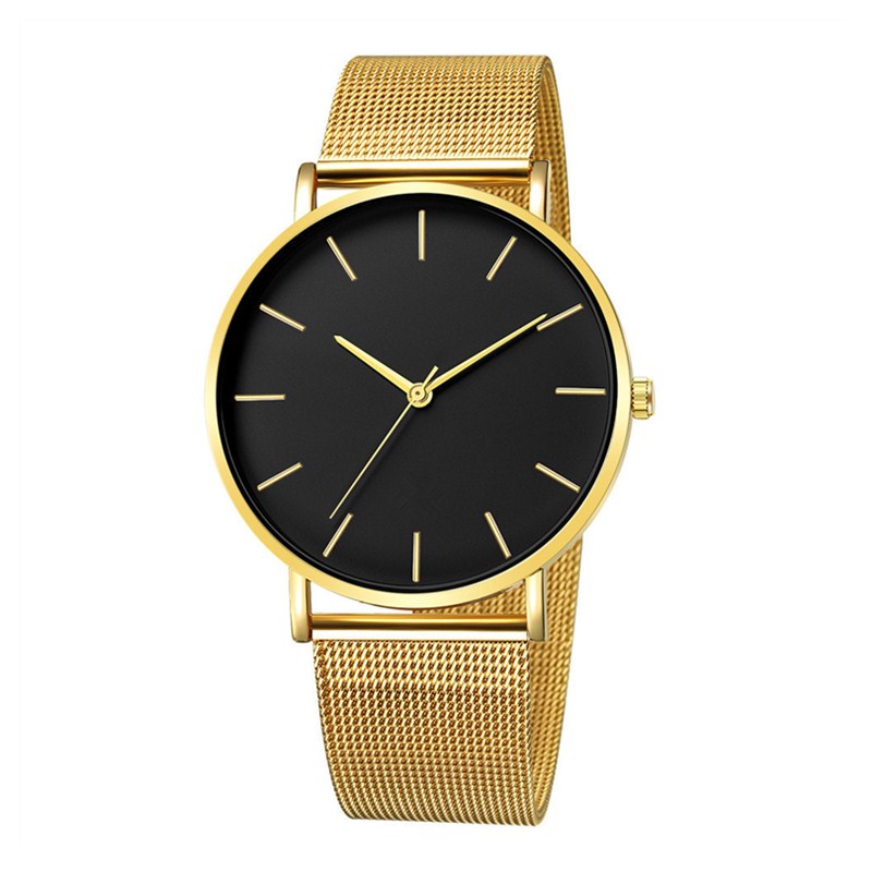 2019 Men&apos;s Fashion Watch Top Brand Luxury Business Man Watch Sports Watch Metal Belt