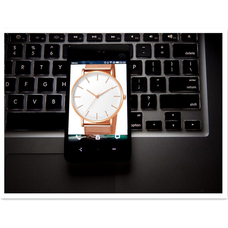 2019 Men&apos;s Fashion Watch Top Brand Luxury Business Man Watch Sports Watch Metal Belt