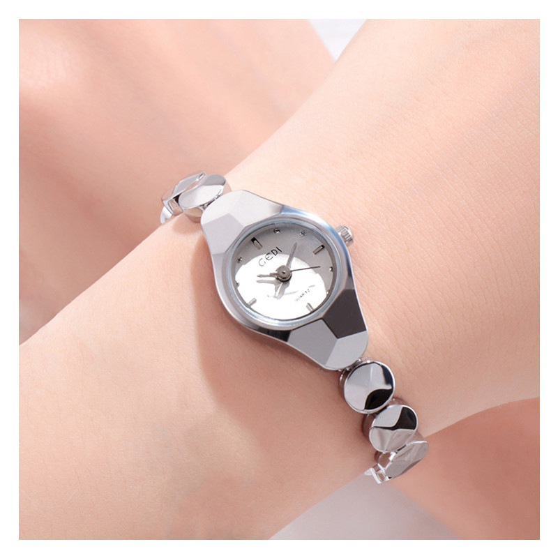 Fashion Leisure Feminino Classic Watches For Women Quartz  Stainless Steel Wristwatch Ladies Watches