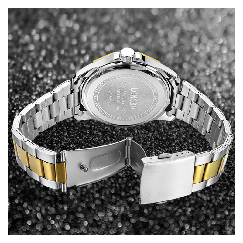 Fashion Business Waterproof Men Watches Steel Strip Watchband Date Man Clock Business Wristwatch