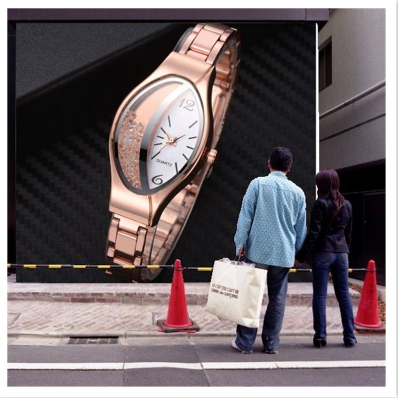 Women's Fashion Luxury Watch Women's Bracelet Clock Oval Water Diamond Sports Quartz Watch Watch Daily Leisure Simple Water Diamond Watch Women's Watch