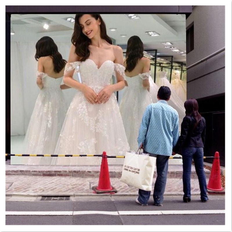 new beautiful lace wedding dress Mermaid wedding dress Bridesmaid Dress Lady Evening Dress Hot Sale Wedding Dress in Europe and America Wish Dunhuang Lace Deep V Long Sleeve Dress Women's Long Dress