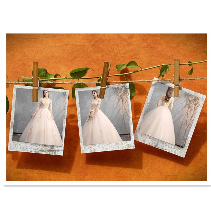 2019 new style boat neck beautiful lace wedding dress Mermaid wedding dress Pricess Bride Dress