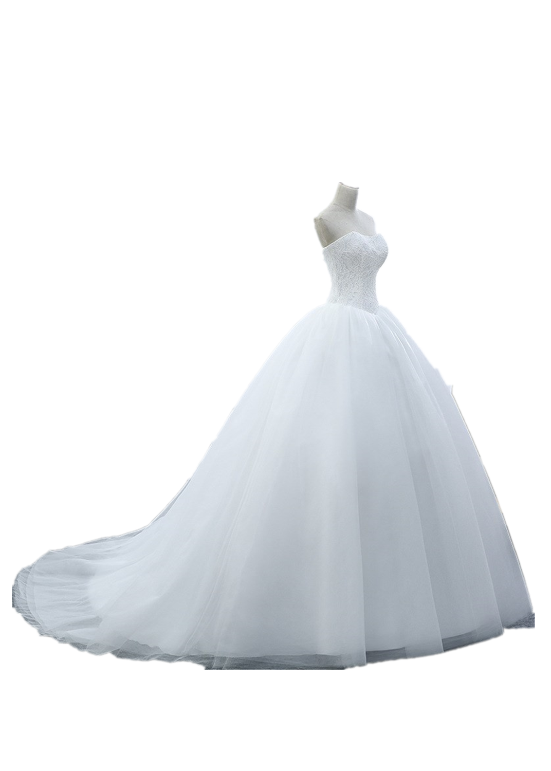 KoreanStyle Slim Fit wedding dress Mermaid 60cm Large tail wedding dress Pricess Bride Evening Dress