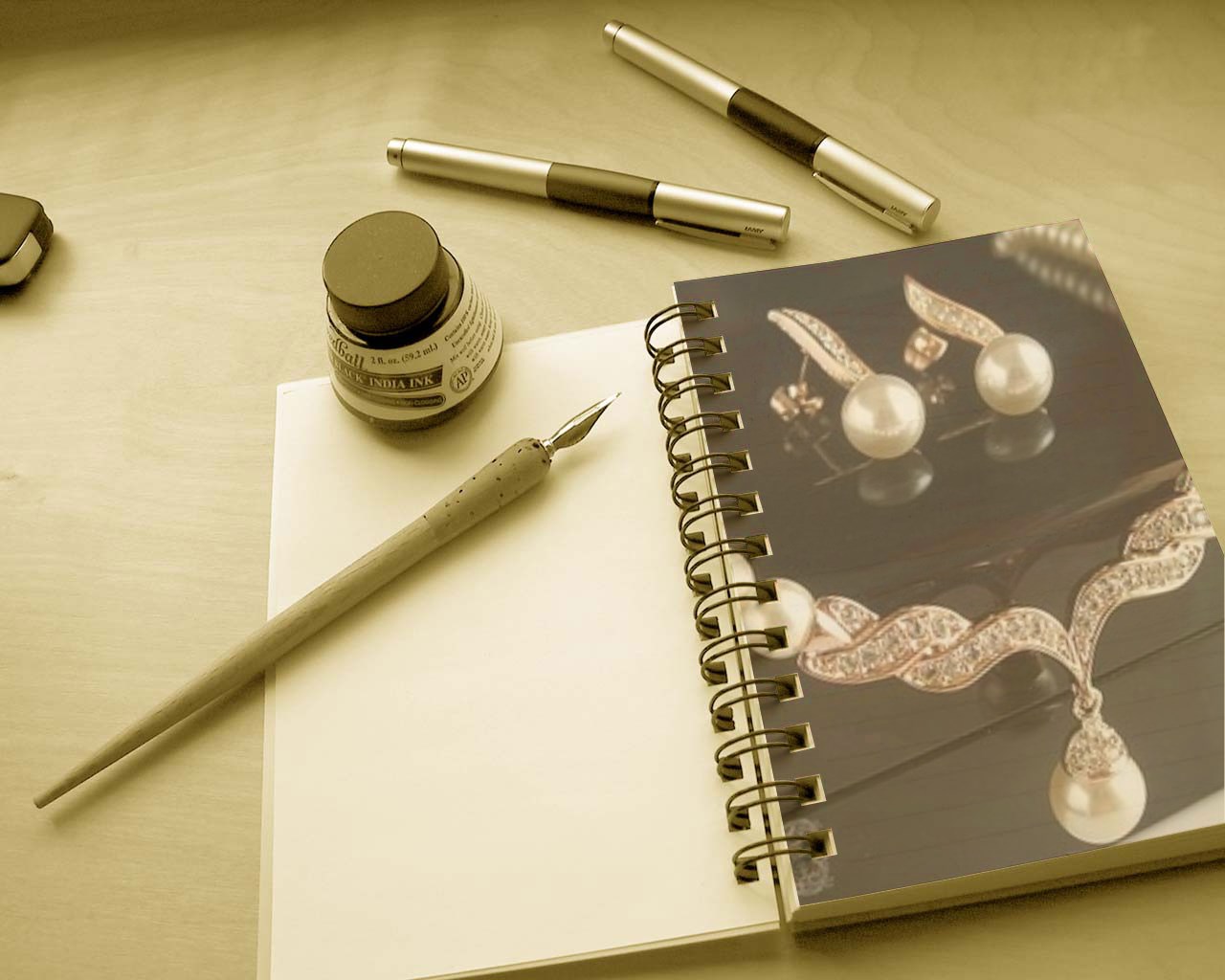Luxury Necklace  Diamond Pearl Wedding Earrings Jewelry Sets Fashion Party Jewelry Wedding Sets