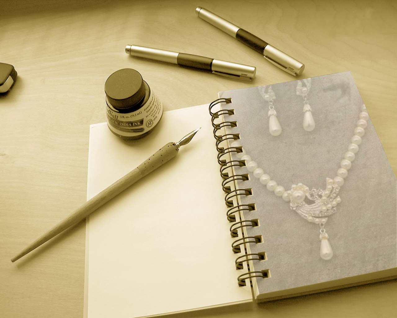 Evening dress wedding dress Diamond Pearl Wedding Accessories Necklace Earrings Jewelry Fashion Sets