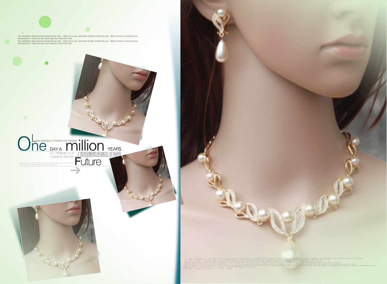 Banquet vintage Luxury Elegant Crystal Bridal Necklace Earrings Jewelry Sets Fashion Wedding
