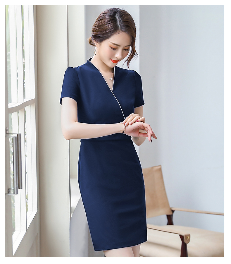 Office Lady Suit White Collar Business Casual Cloth Lady Work Suit Concert Clothing Party Dress