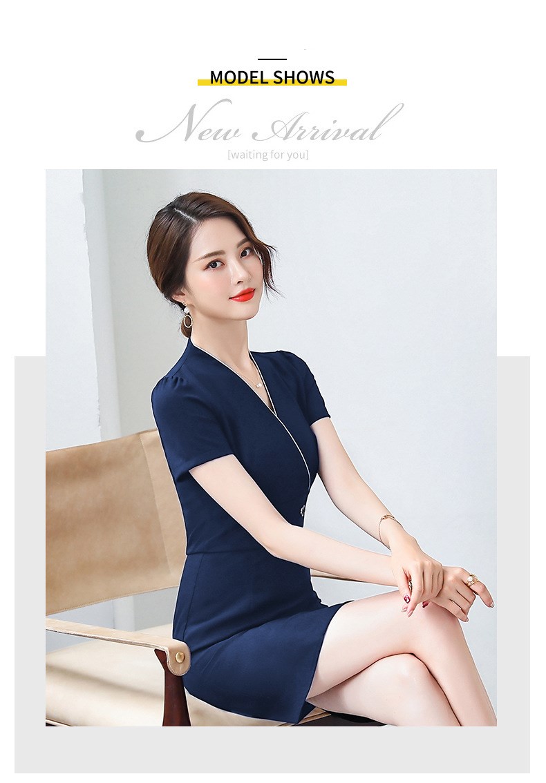 Office Lady Suit White Collar Business Casual Cloth Lady Work Suit Concert Clothing Party Dress