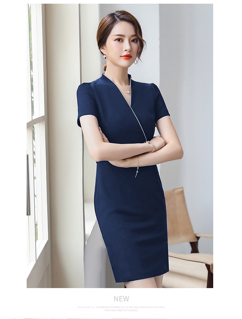 Office Lady Suit White Collar Business Casual Cloth Lady Work Suit Concert Clothing Party Dress