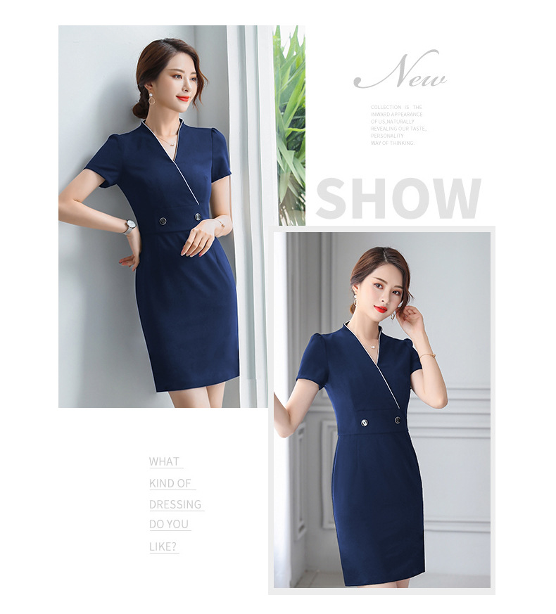 Office Lady Suit White Collar Business Casual Cloth Lady Work Suit Concert Clothing Party Dress