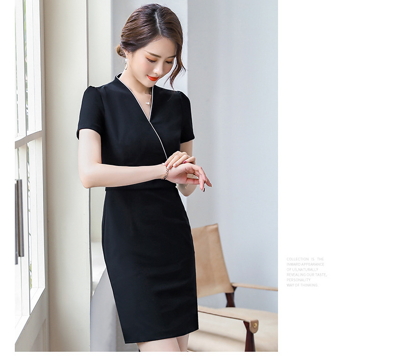 Office Lady Suit White Collar Business Casual Cloth Lady Work Suit Concert Clothing Party Dress