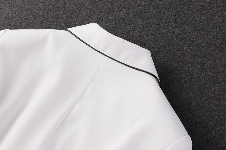 Luxury Office Lady Suit White Collar Business Cloth Hostess Work Suit Blazer+Skirt Pants 2pcs Set