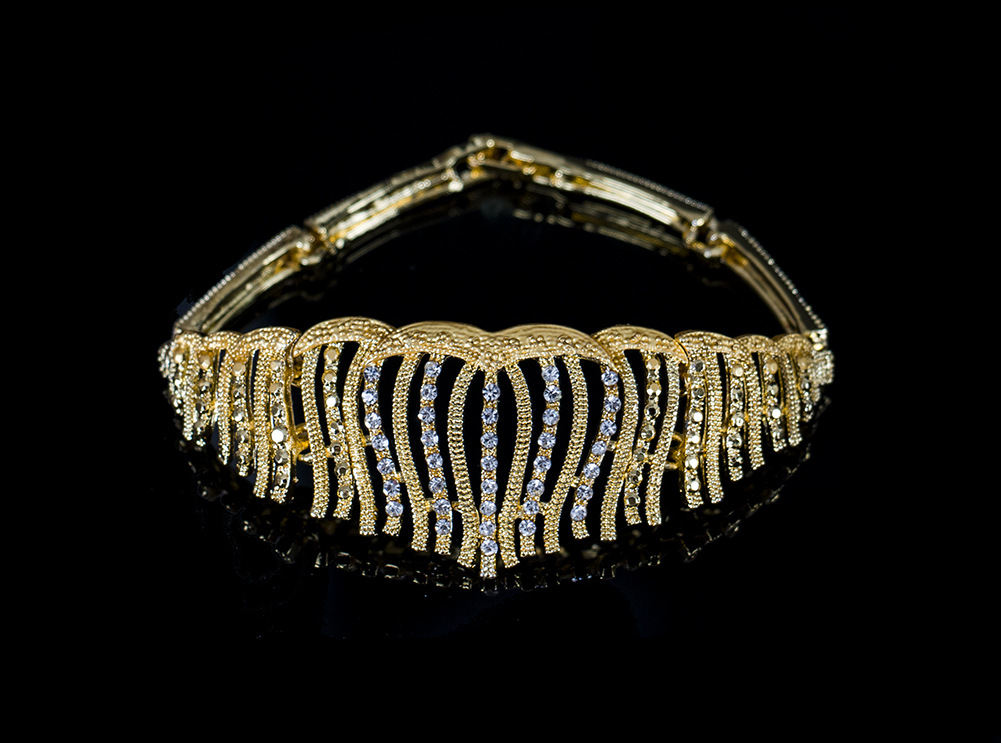 Luxury  Bridal Crown Necklace Earrings Jewelry Sets Evening Party Wedding Jewelry Four piece