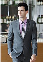 Luxury Slim Suits Business Cloth Groomsman 2PC Suit Blazer Jacket Pants Work Suit Wedding Suit