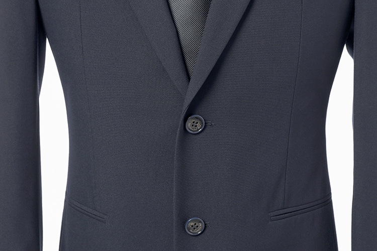 fashion Slim Suit Business Cloth Groomsman 2PC Suit Blazer Jacket Pants Work Suit Wedding Suit