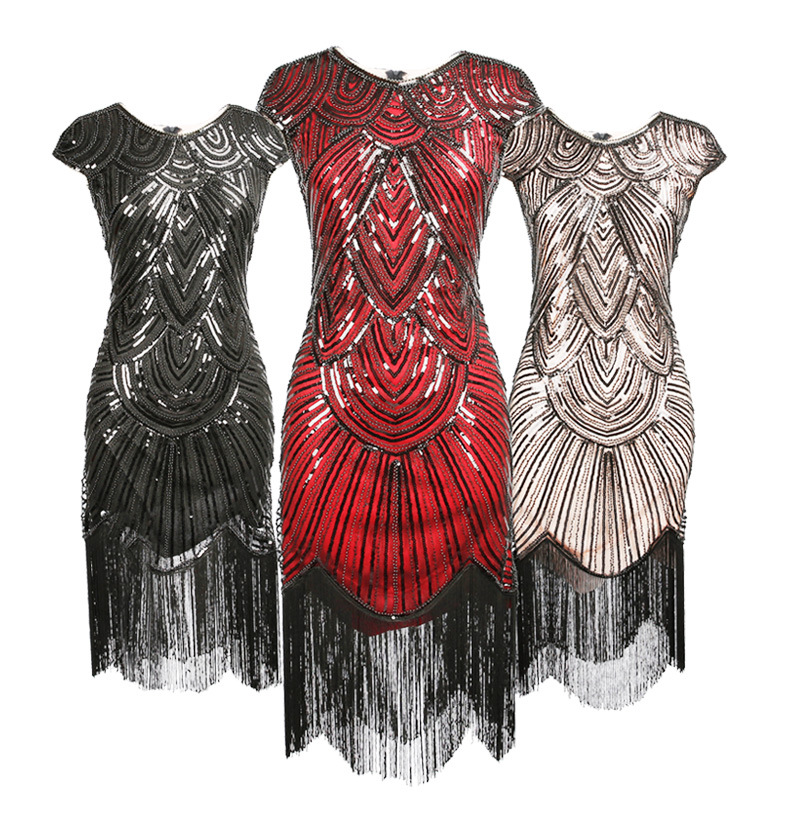Luxury Slim Fit Evening Dress Tassels Dress Bridemaid Wedding Dress popular Concert Party Skirt