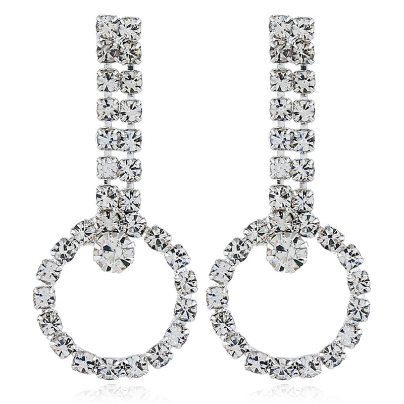 Luxury gracePrincess Bridal Necklace Earrings Jewelry Sets Music Evening Party Wedding Jewelry Sets