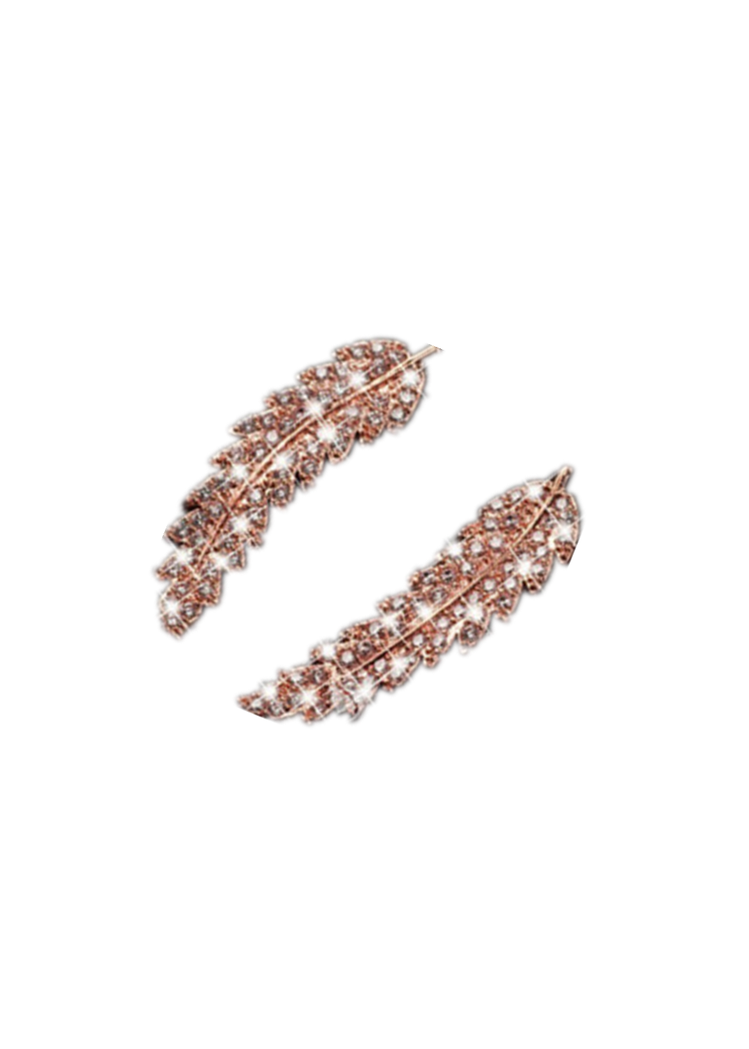 European Fashion Holiday gift Young People Jewelry Fashion Gold and silver leaves Eardrop