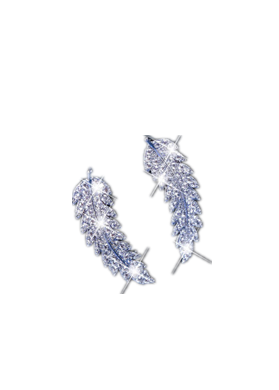 European Fashion Holiday gift Young People Jewelry Fashion Gold and silver leaves Eardrop