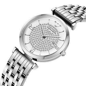 Business affairs Fashion Casual Women Dress Watch Lady Rhinestone Wrist Watch Quartz Watch