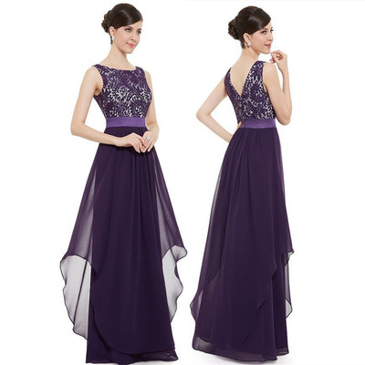Elegant long Sexy Personalized Lace dress Lady Concert Long sleeves Dress Party Dress