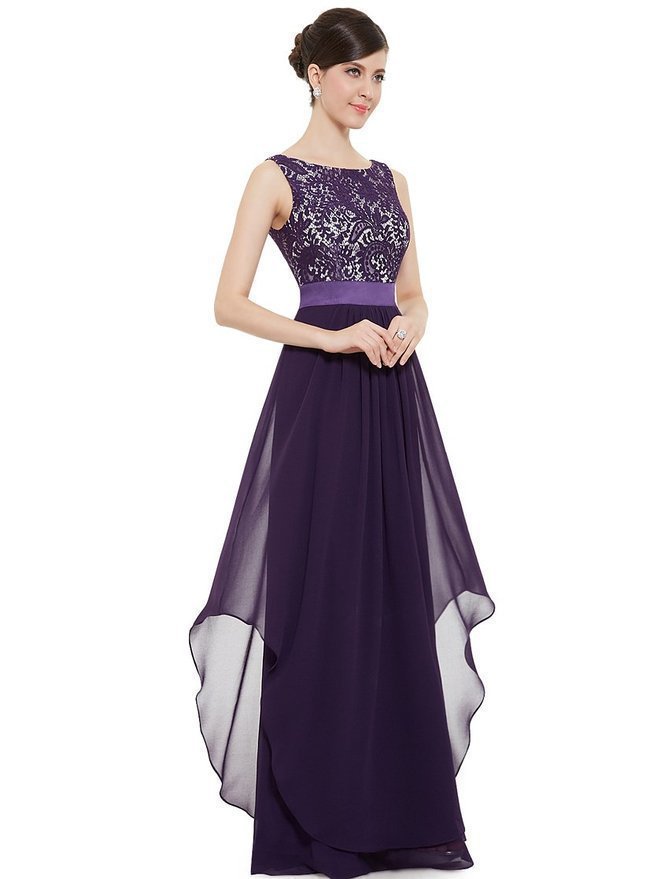 Elegant long Sexy Personalized Lace dress Lady Concert Long sleeves Dress Party Dress