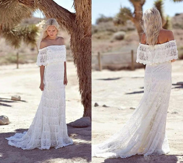 Sexy Personalized Lace Single shoulder dress Lady Concert Long sleeves Dress Party Dress