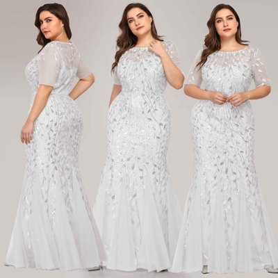 2022  High-End Women Evening Dresses Europe and America Sexy Personalized Long Sleeves Host Full Dress Lady Concert Dress Women Party Dress