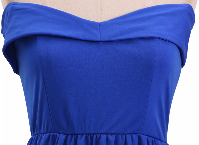 Sexy Personalized Low shoulder Backless Lady Dress Bridesmaid Skirt Ma&apos;am Concert Party Clothing