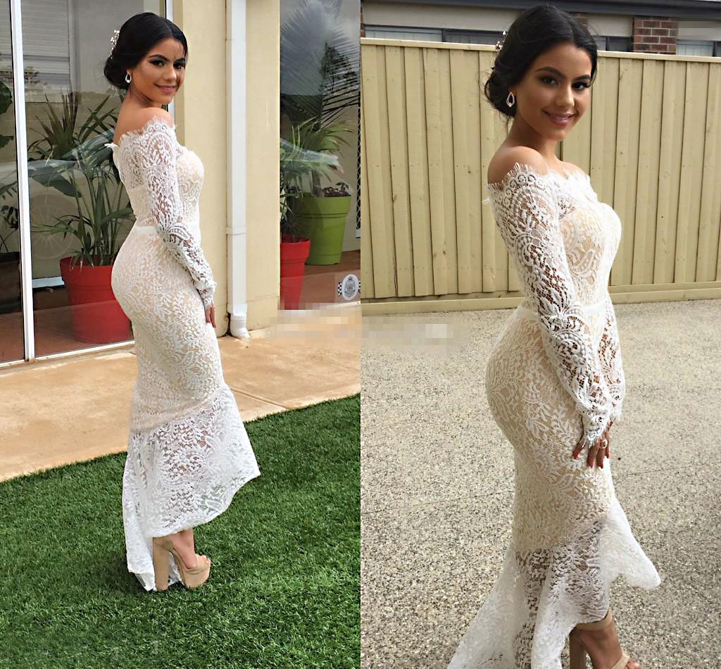 Sexy Personalized Middle-waisted Dress Lace Broken flowers Skirt Ma&apos;am Concert Dress Party Dress