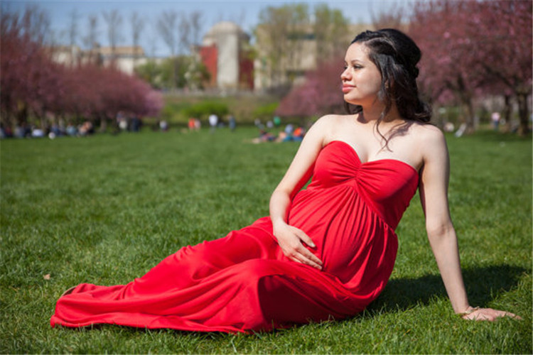 Europe and America Fashion Chiffon Dress cotton Sleeveless Dress Sexy Maternity Dress